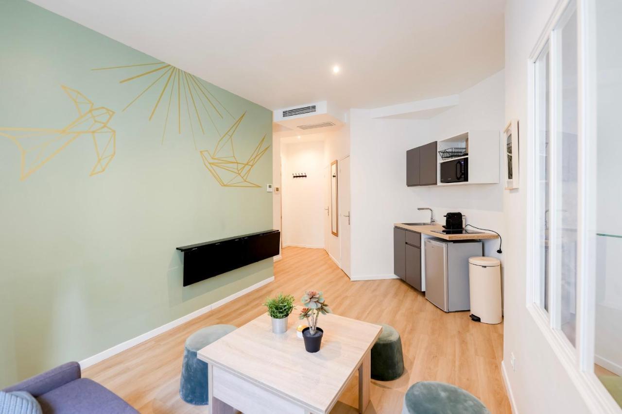 Green Apartment Near Montmartre And Opera Paris Exterior foto