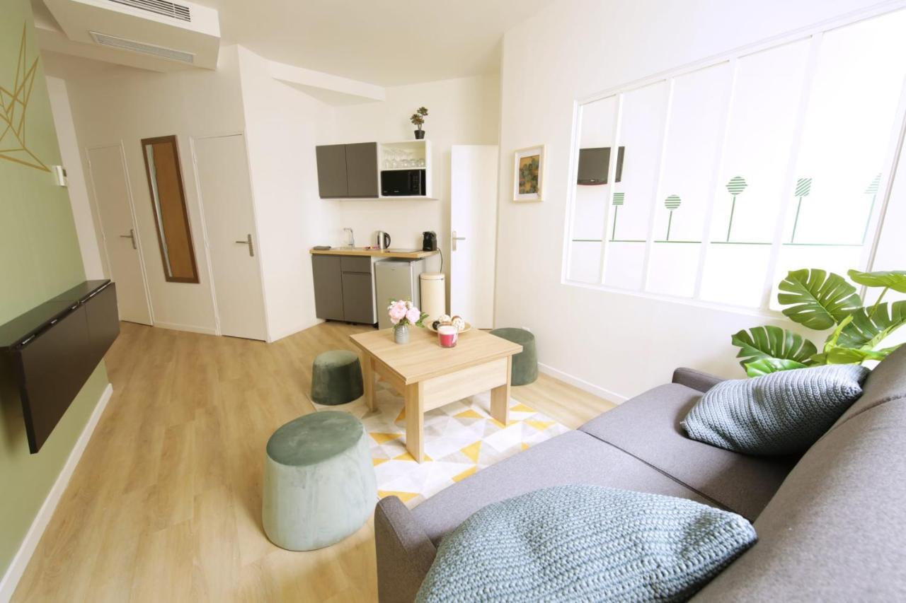 Green Apartment Near Montmartre And Opera Paris Exterior foto